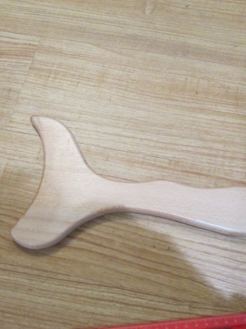 Lymphatic Drainage exercise sculpting Weightloss wooden paddle Bye muffin top!